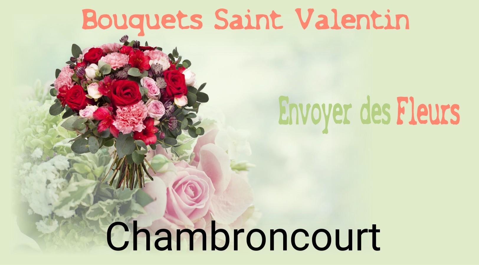 Roses de Saint-Valentin livrées à Chambroncourt